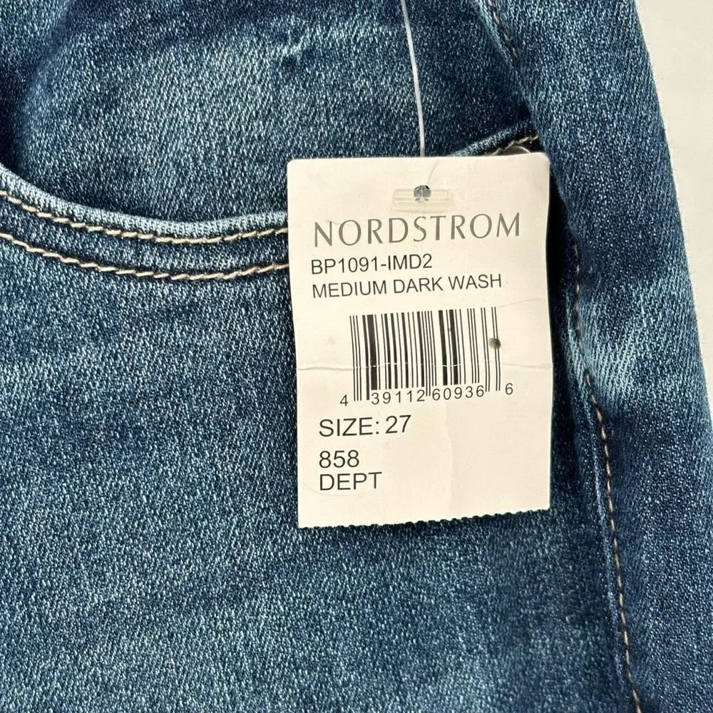 BP Jeans High‎ Rise Skinny Distressed Jeans Size 27 NWT